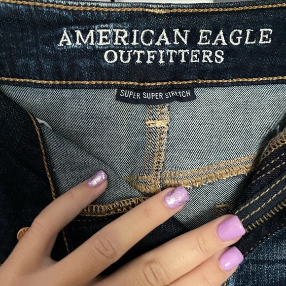 Blue American Eagle Jeans - Picture 4 of 5